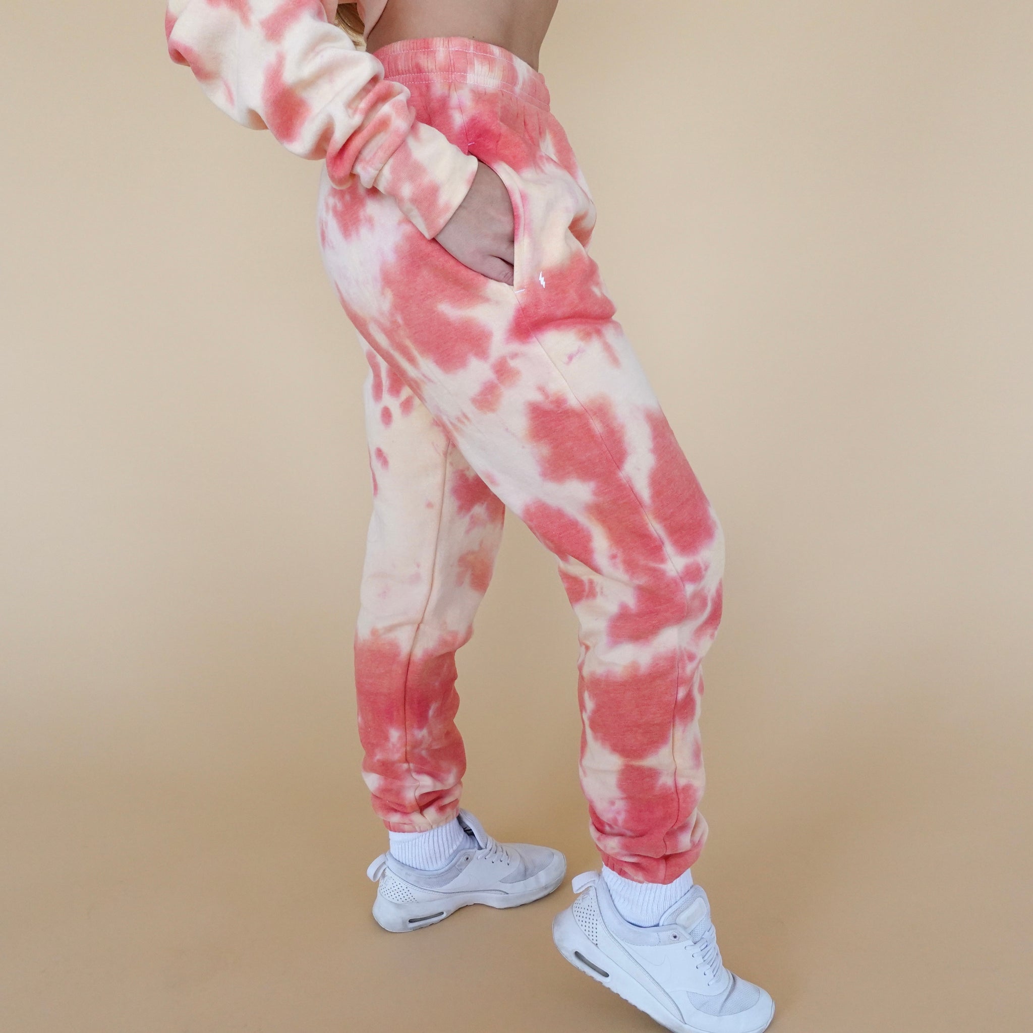 ballaholic Tie-Dye Pattern Sweat Pants
