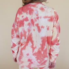 Load image into Gallery viewer, Be Bold Oversized Crew in Sunrise Tie Dye
